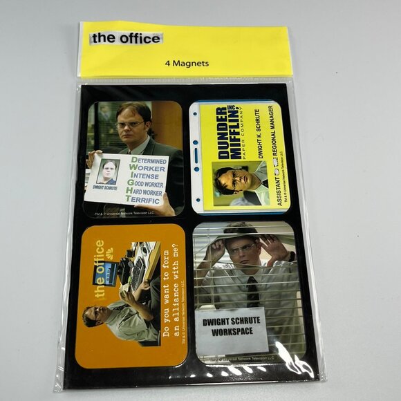NBC's The Office TV Show Notepads, Magnets & Pens | Dwight, Jim, Michael - Picture 2 of 8